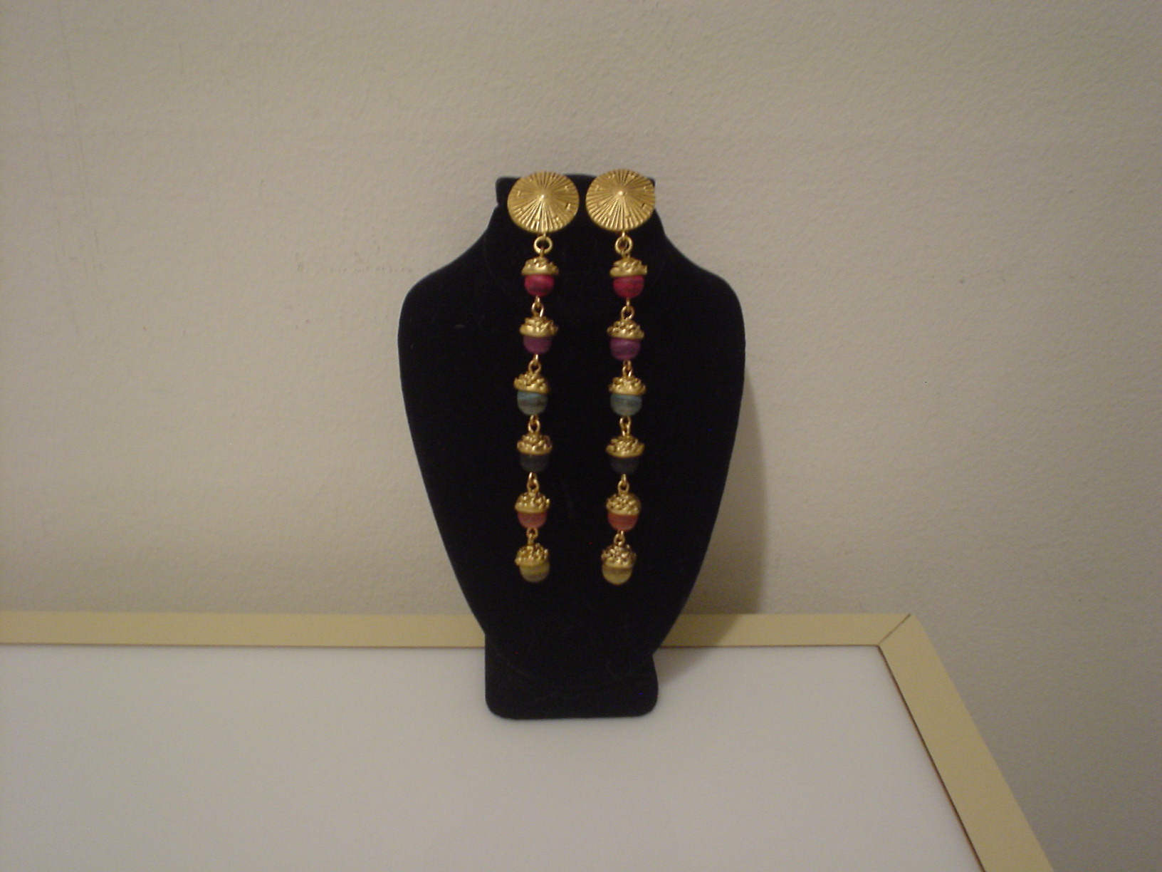 4.75" earrings 1